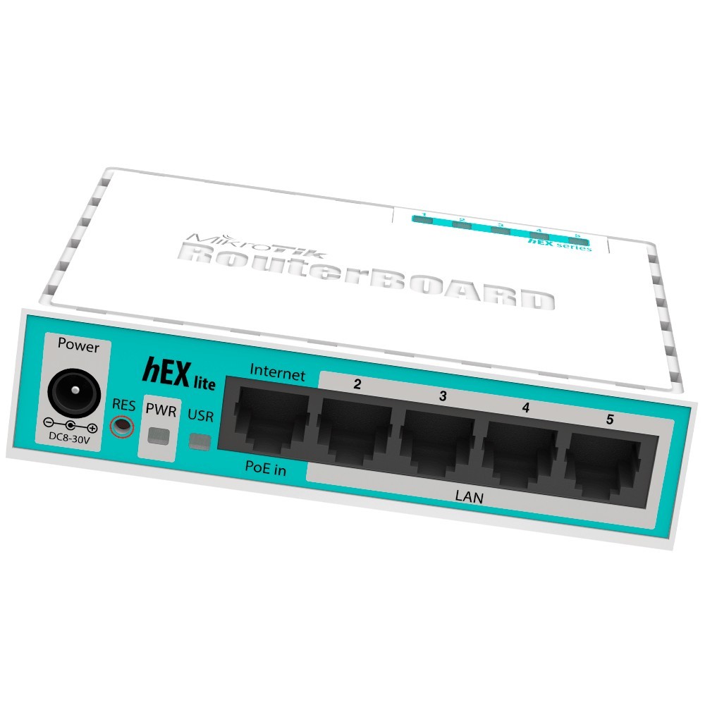 RB750r2 — маршрутизатор від MikroTik. Купити hEX lite за низькими цінами.