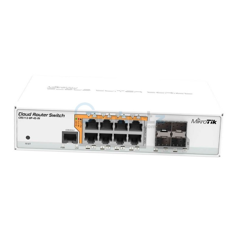Cloud Router Switch CRS112-8P-4S MikroTik