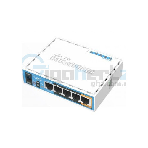 Двухдиапазонная  Wi-Fi точка доступа с 5-портами Ethernet, для домашнего использования - MikroTik - hAP ac lite (RB952Ui-5ac2nD