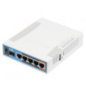 Двухдиапазонная Wi-Fi точка доступа с 5-портами Ethernet для домашнего использования - MikroTik - hAP ac (RB962UiGS-5HacT2HnT)