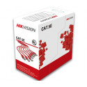 Кабель витая пара (для внутренней прокладки)  24AWG UTP CAT 5E - Hikvision - DS-1LN5E-S