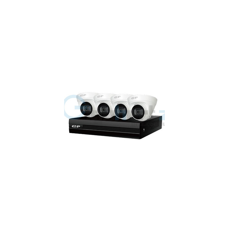 Комплект видеонаблюдения Dahua - Dahua - EZIP-KIT/NVR1B04HC-4P/E/4-T1B20