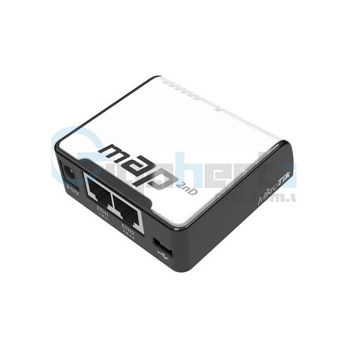 2.4GHz Wi-Fi точка доступа с 2-портами Ethernet для домашнего использования - MikroTik - mAP (RBmAP2nD)