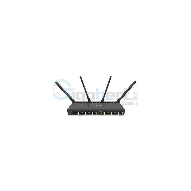 Двухдиапазонный Wi-Fi роутер с SFP - MikroTik - RB4011iGS+5HacQ2HnD-IN