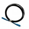 Патч-корд наружный для FTTH-сетей, 10 м, SC/UPC-SC/UPC, диэлектрик (ADSS, LSZH PE, G.657.A)