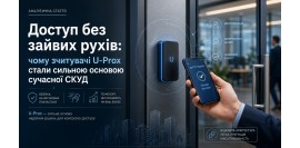 Доступ без зайвих рухів: чому зчитувачі U-Prox стали сильною основою сучасної СКУД